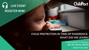 Invito alla conferenza di Childpact 