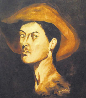 Autoritratto di Miloš Crnjanski Autoritratto di Miloš Crnjanski