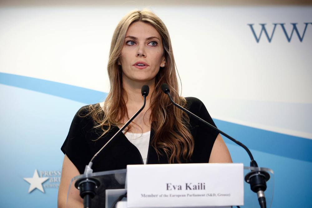 Eva Kaili © Alexandros Michailidis/Shutterstock Eva Kaili © Alexandros Michailidis/Shutterstock