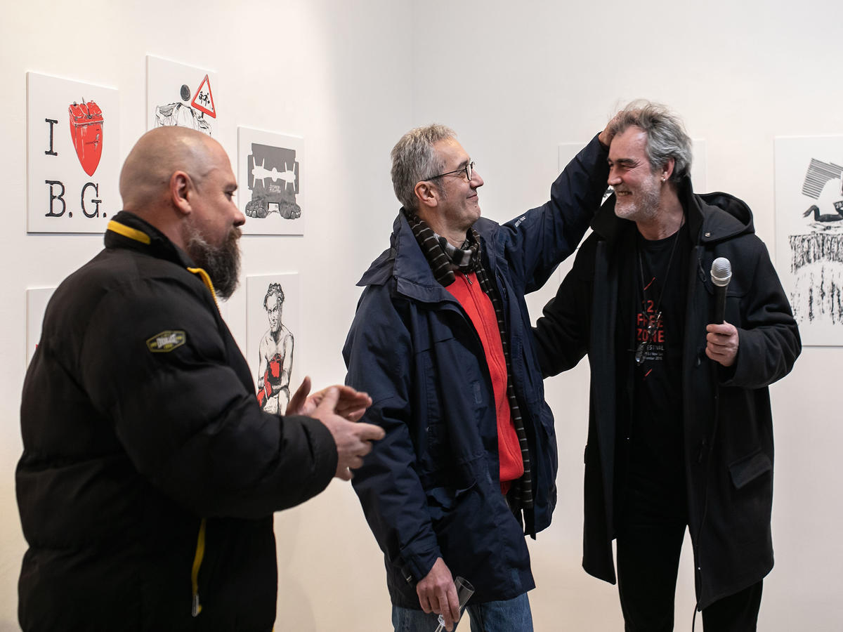 Boris Dežulović, Alem Ćurin, Viktor Ivančić (foto © Manuel Angelini)