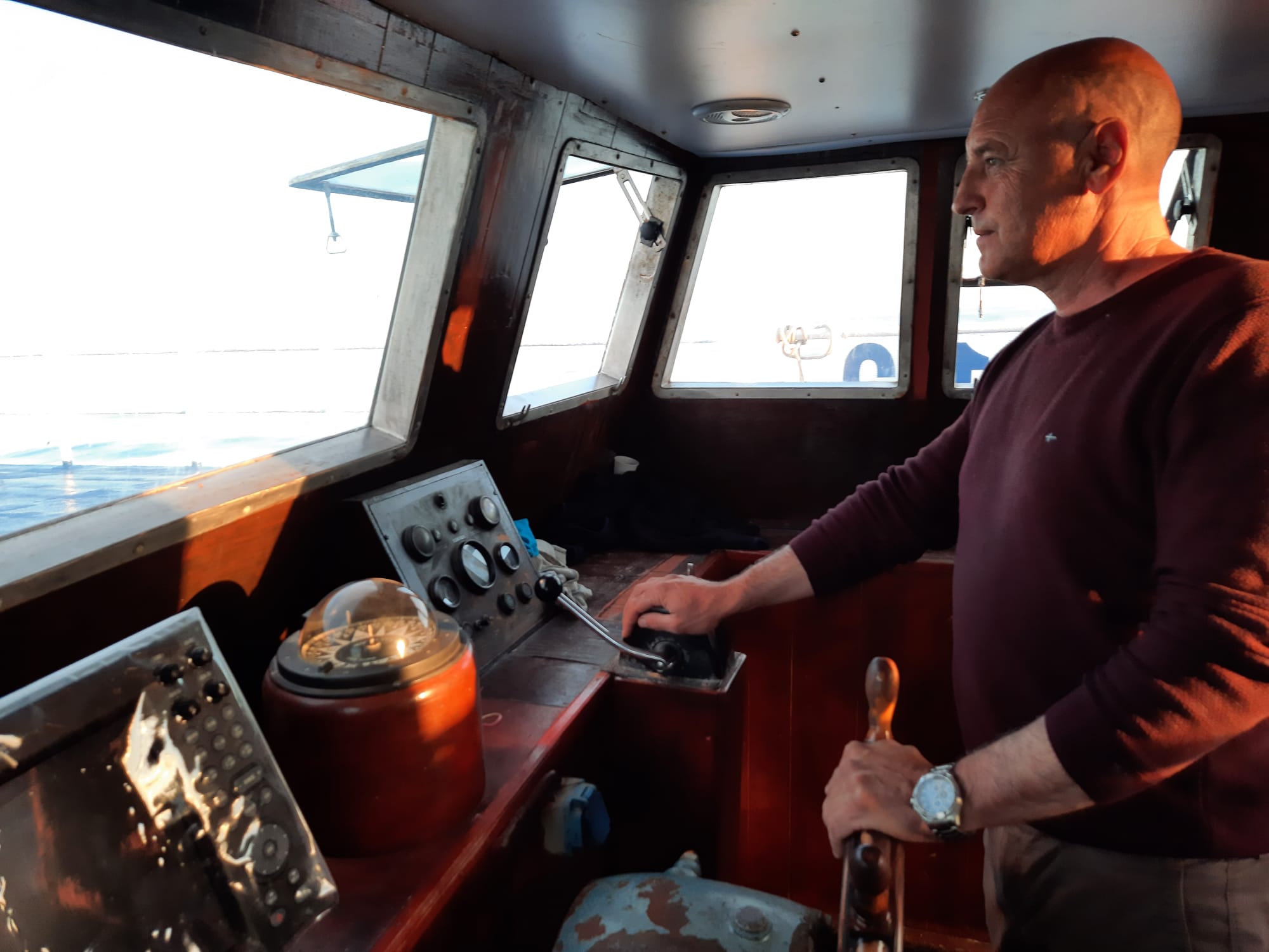 Il capitano della Jadran 3, Joško Pedišić (Foto G, Vale)