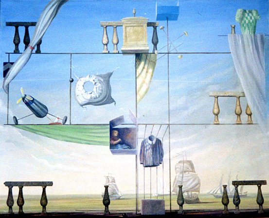 Fantasmagoria, olio su tela, Ivan kalcina Fantasmagoria, olio su tela, Ivan kalcina