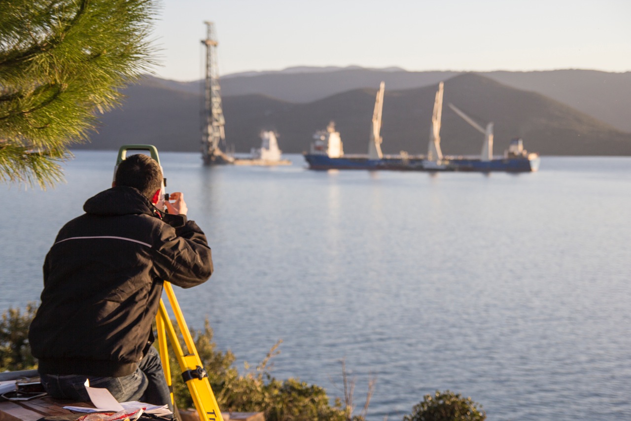 Neum, lavori per il ponte di Pelješac (foto G. Vale) Neum, lavori per il ponte di Pelješac (foto G. Vale)