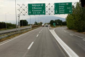 On the road to Serbia (photo L. Moreni) On the road to Serbia (photo L. Moreni)