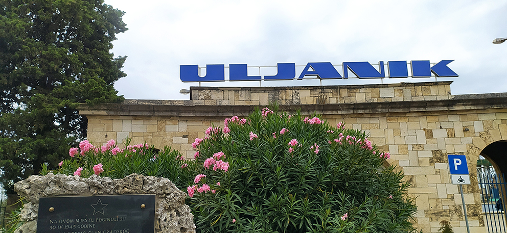 I cantieri Uljanik a Pola - foto F. Fiori