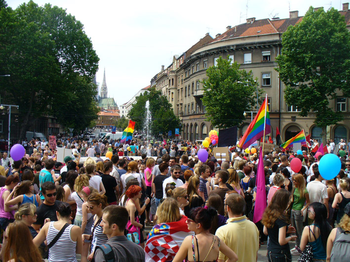 Corteo-al-pride-di-Zagabria
