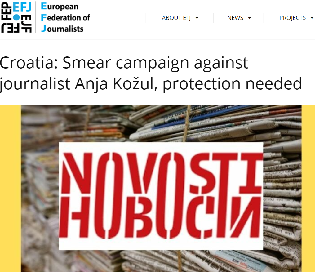 Croazia-Anja-Kozul-di-Novosti-sotto-attacco