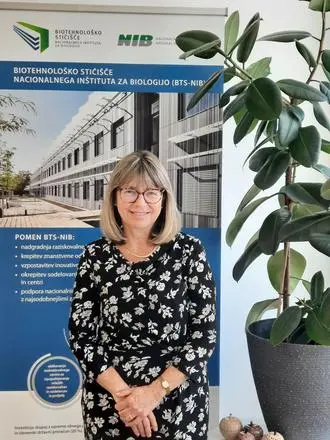 Maja Ravnikar, the director of the NIB (photo G. Vale)