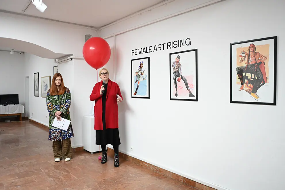 โFAR - Female Art Risingโ - ยฉ Imrana Kapetanoviฤ โFAR - Female Art Risingโ - ยฉ Imrana Kapetanoviฤ