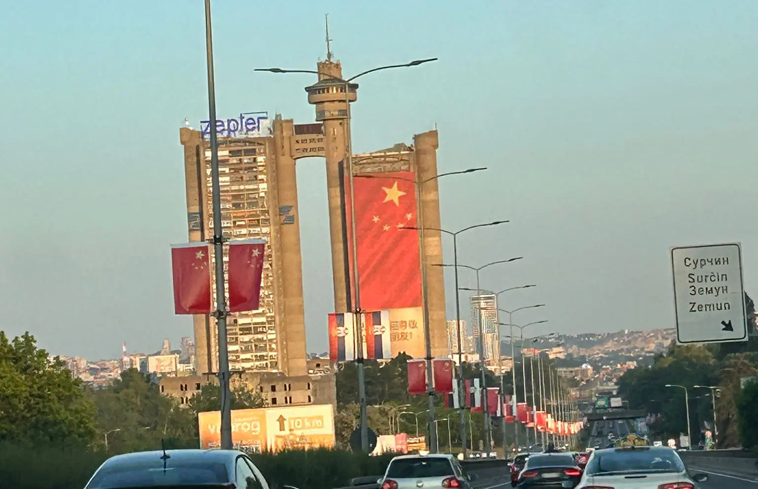 La torre Genex a Belgrado  - Foto M. Moratti