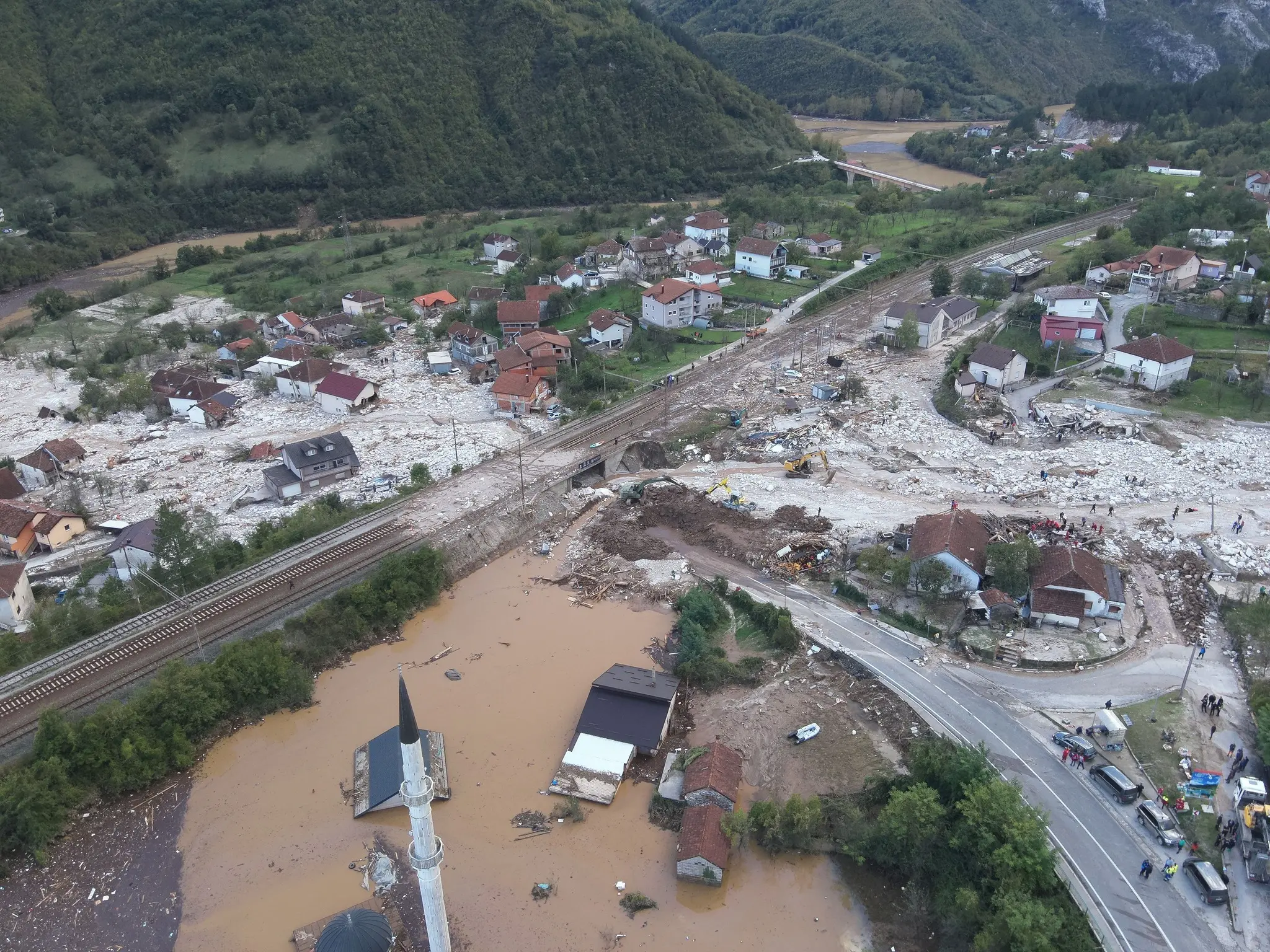 Alluvione a Jablanica (BiH) © Federalna Uprava Civilne Zaštite BiH Alluvione a Jablanica (BiH) © Federalna Uprava Civilne Zaštite BiH