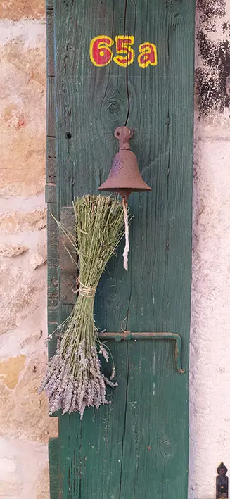 Mazzo di lavanda benaugurale (foto F. Fiori)