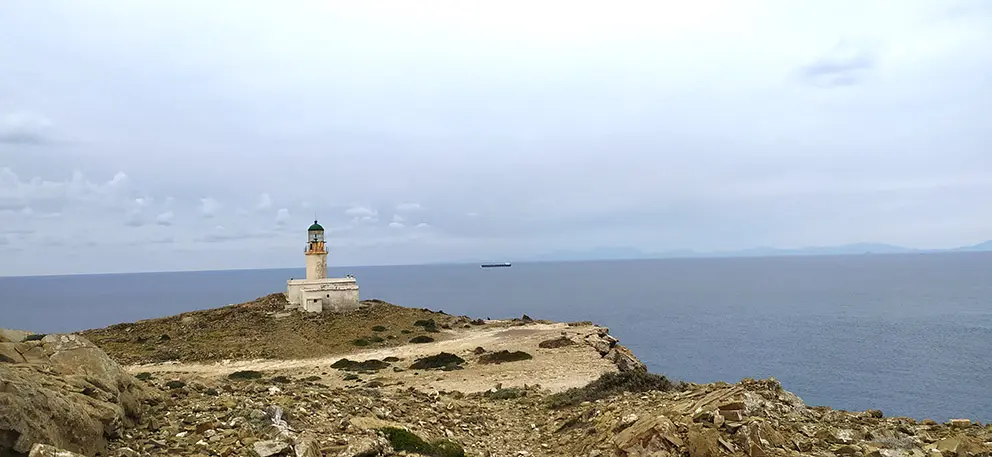 Prassonissi, il Faro (foto F. Fiori)