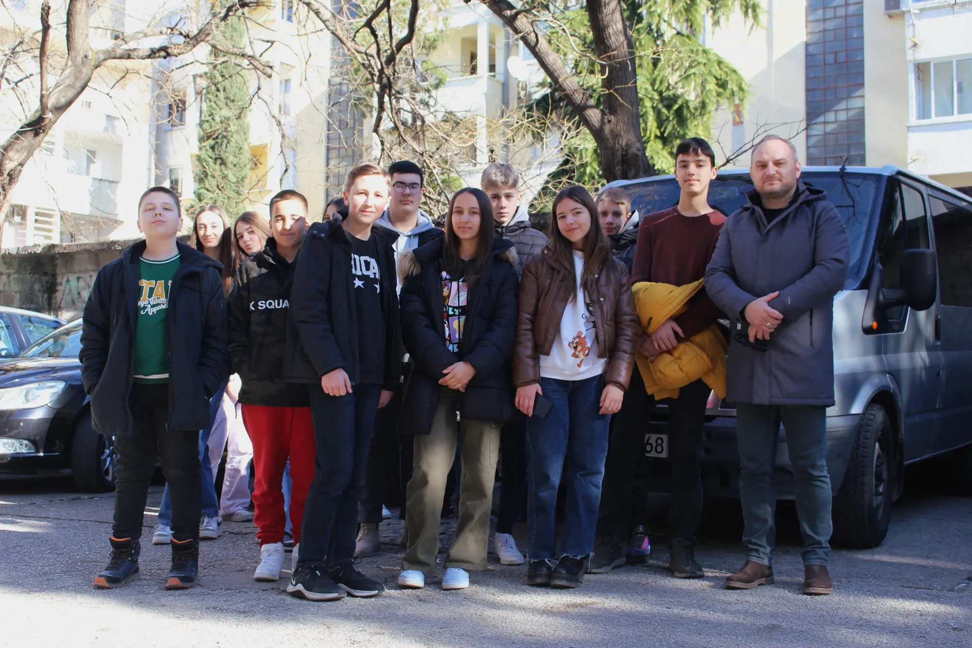 Studenti della scuola Mustafa Ejubović-Šejh Jujo - Foto N.Corritore