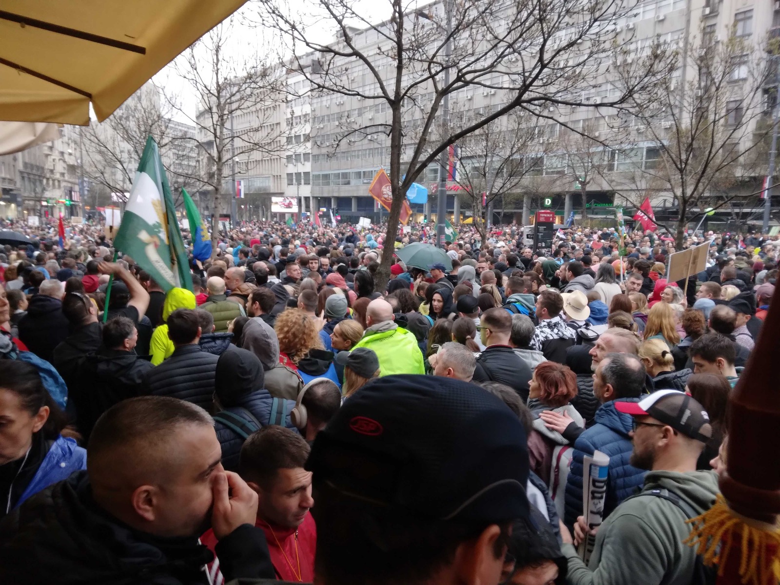 Belgrado, 15 marzo 2025 (foto M. Nardelli)