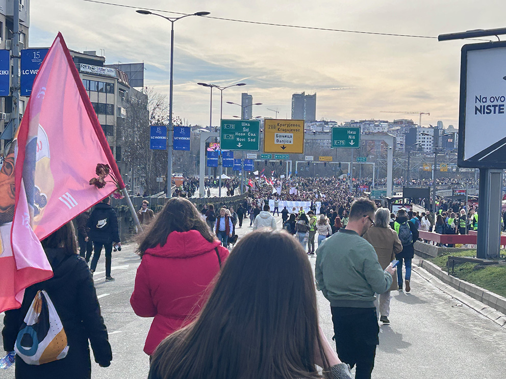 Belgrade, 27 January 2025 (photo M. Moratti)
