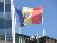La bandiera della Moldavia (Jacob Poul Skoubo /Flickr)