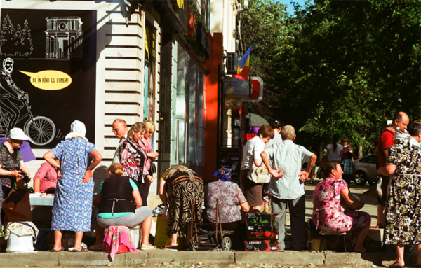 Chișinău, in centro - foto di Francesco Brusa