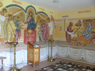 Luogo di preghiera al centro, foto di Bernardo Venturi