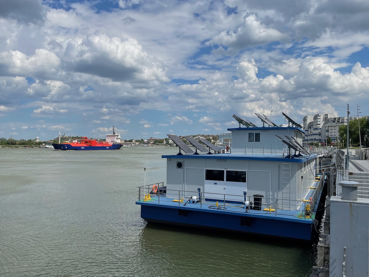 Tulcea, sturgeon monitoring and farming station 