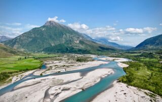 Parco nazionale del fiume Vjosa, Albania © Discover Vlora/Shutterstock