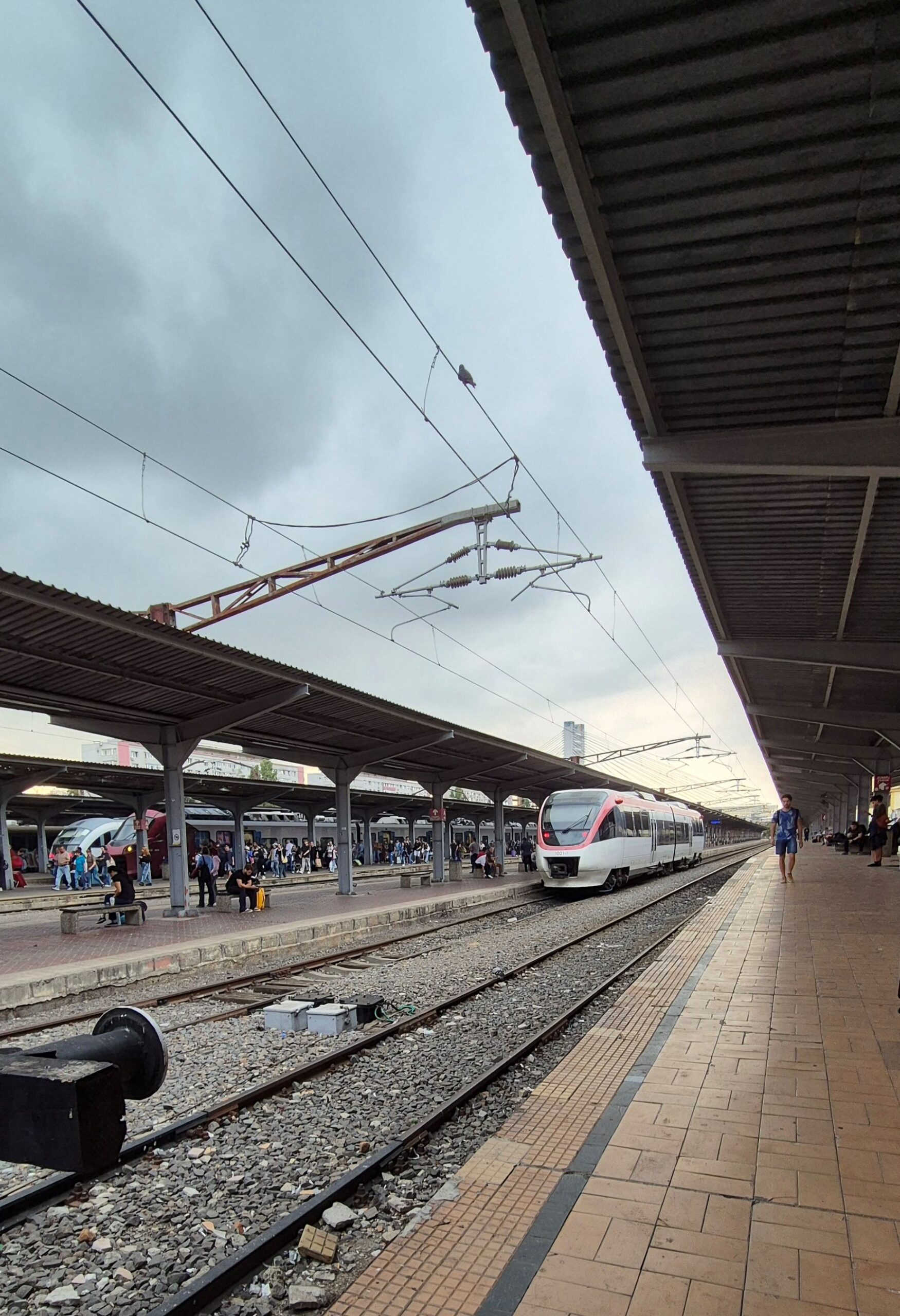 La stazione di Bucarest Nord (Romania) - foto O. Dumbrava