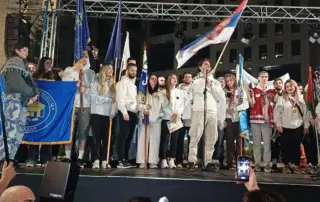 Commemorazione degli studenti, Novi Sad, Serbia - Foto N. Nenadić