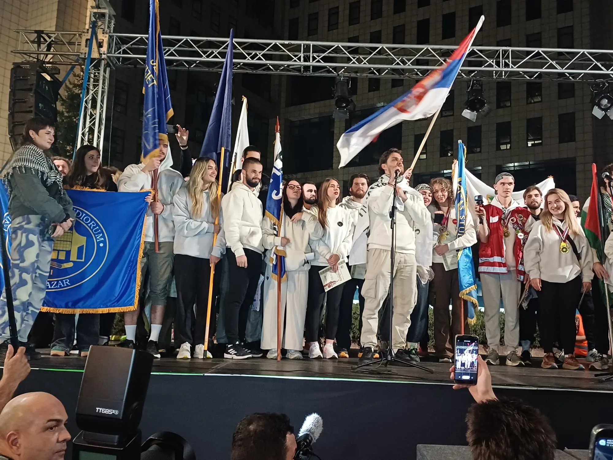 Commemorazione degli studenti, Novi Sad, Serbia – Foto N. Nenadić Commemorazione degli studenti, Novi Sad, Serbia - Foto N. Nenadić
