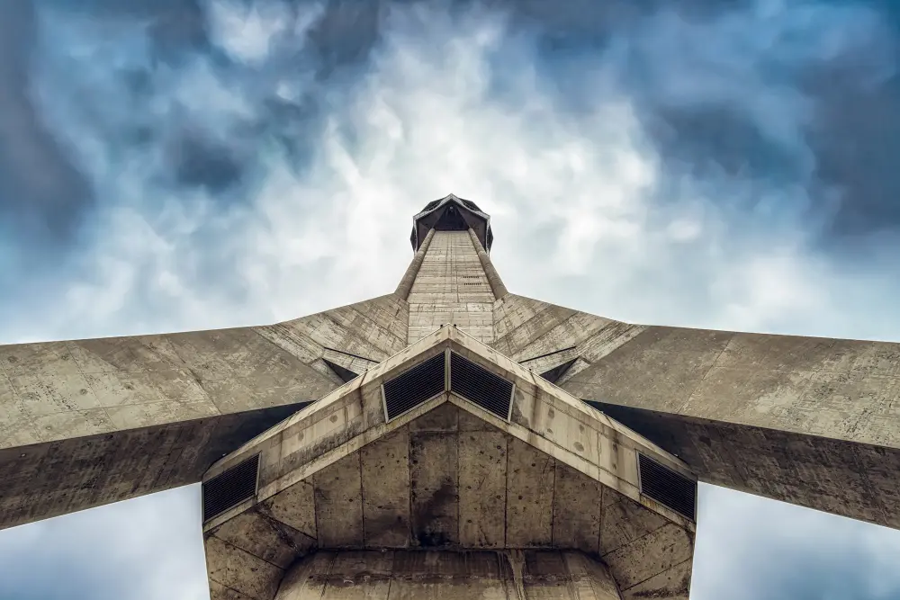 The Avala Tower, TV tower and broadcasting antenna located near Belgrade, Serbia © XYZ images/Shutterstock