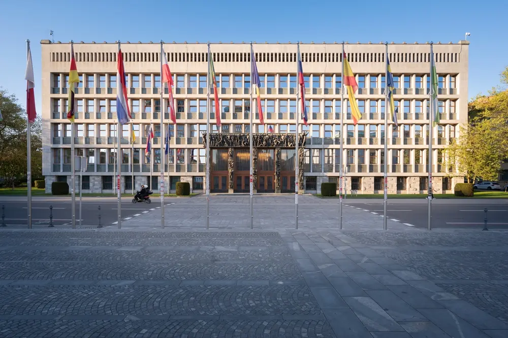 Il palazzo sede del Parlamento a Lubiana, in Slovenia © Shutterstock