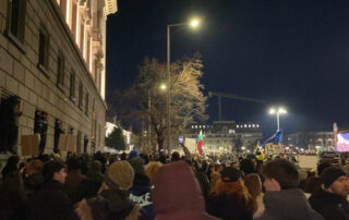 Proteste a Sofia, 1 dicembre 2025 © Shutterstock