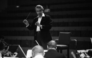 Sergiu Celibidache - Foto Örebro läns museum/Dominio pubblico