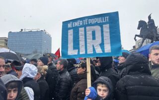 Proteste a Pristina © Arta Berisha