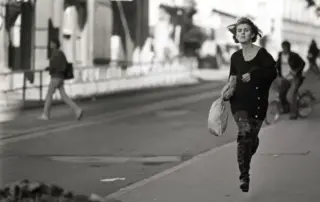 "La ragazza che corre", Sarajevo BiH © Mario Boccia