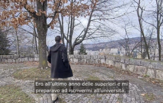 Uno screenshot dalla video testimonianza di Edin Krehic a 30 anni dalla fine dell'assedio di Sarajevo