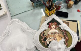 Nell'atelier. Foto: Venice Art Mask Factory