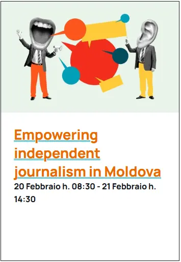 Empowering independent journalism in Moldova