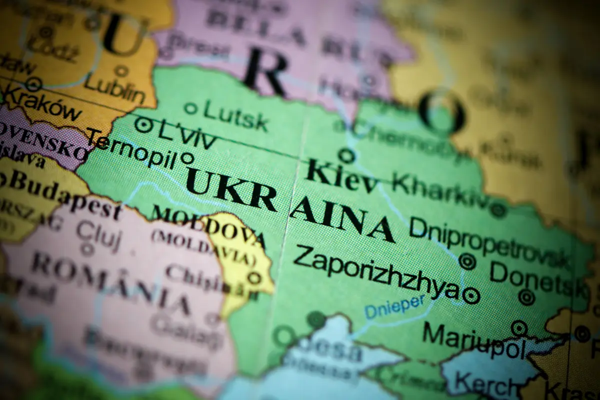 Ucraina, mappa © SevenMaps/Shutterstock