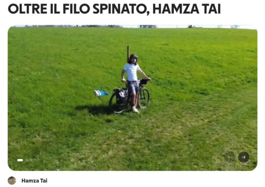 Oltre il filo spinato di Hamza Tai - Gofundeme