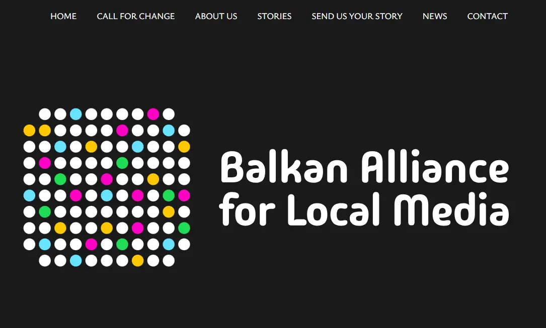 Balkan Alliance for Local Media - web