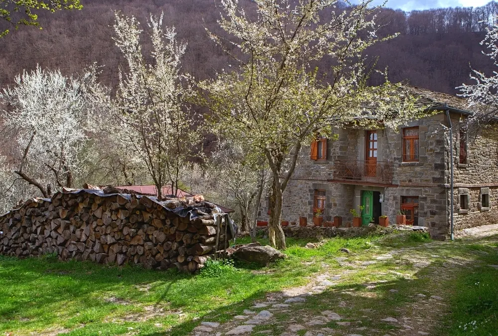 Una vecchia casa tradizionale a Dardha. © Sualdo Dino/Shutterstock