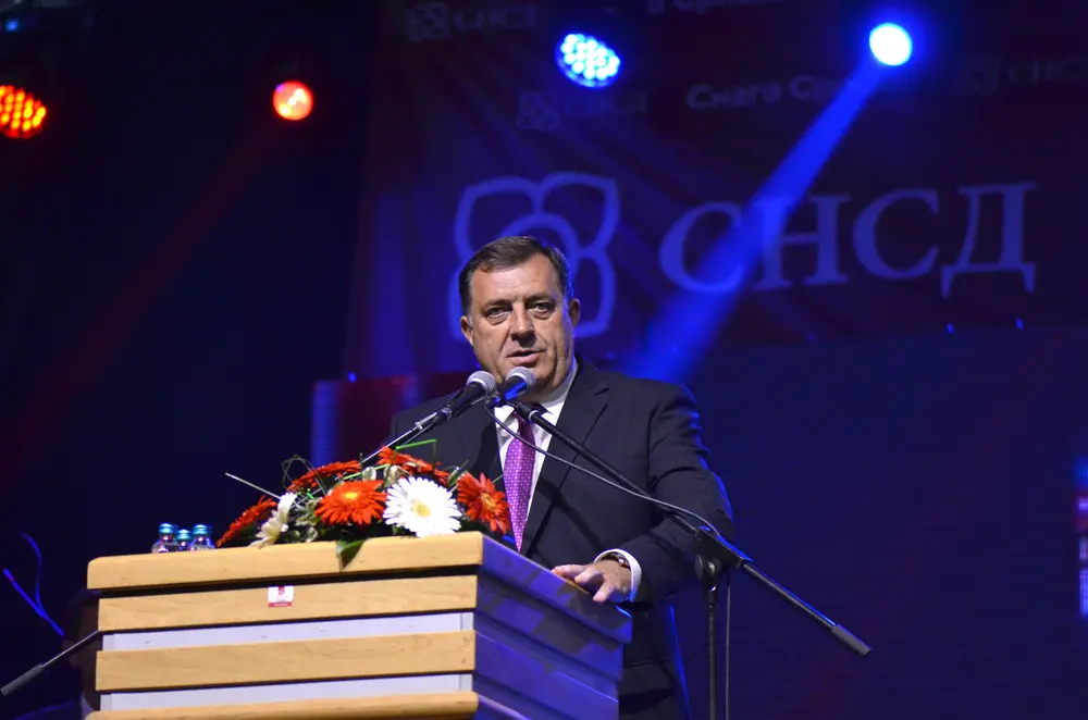 L'uomo forte della Republika Srpska Milorad Dodik © RSplaneta / Shutterstock