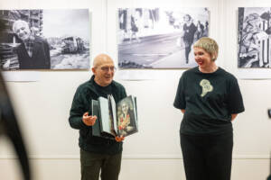 Mario Boccia e Petra Švarc dell'Istituto Italiano di Cultura. Foto: Sanjin Kaštelan