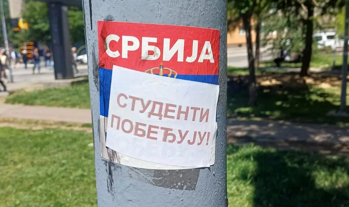 Belgrado, Serbia, "Gli studenti vincono" - Foto D. Nenadić