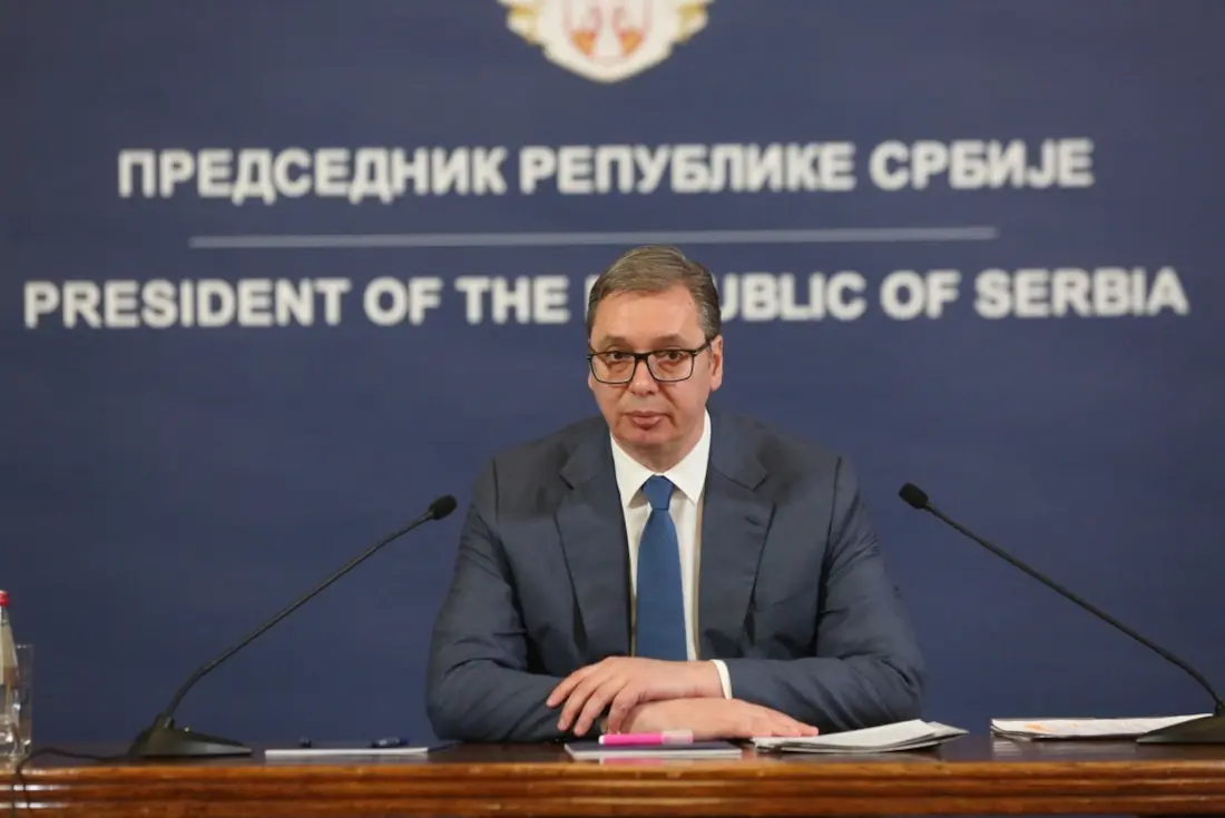 Il presidente della Serbia Aleksandar Vučić © Photo IBO Shutterstock