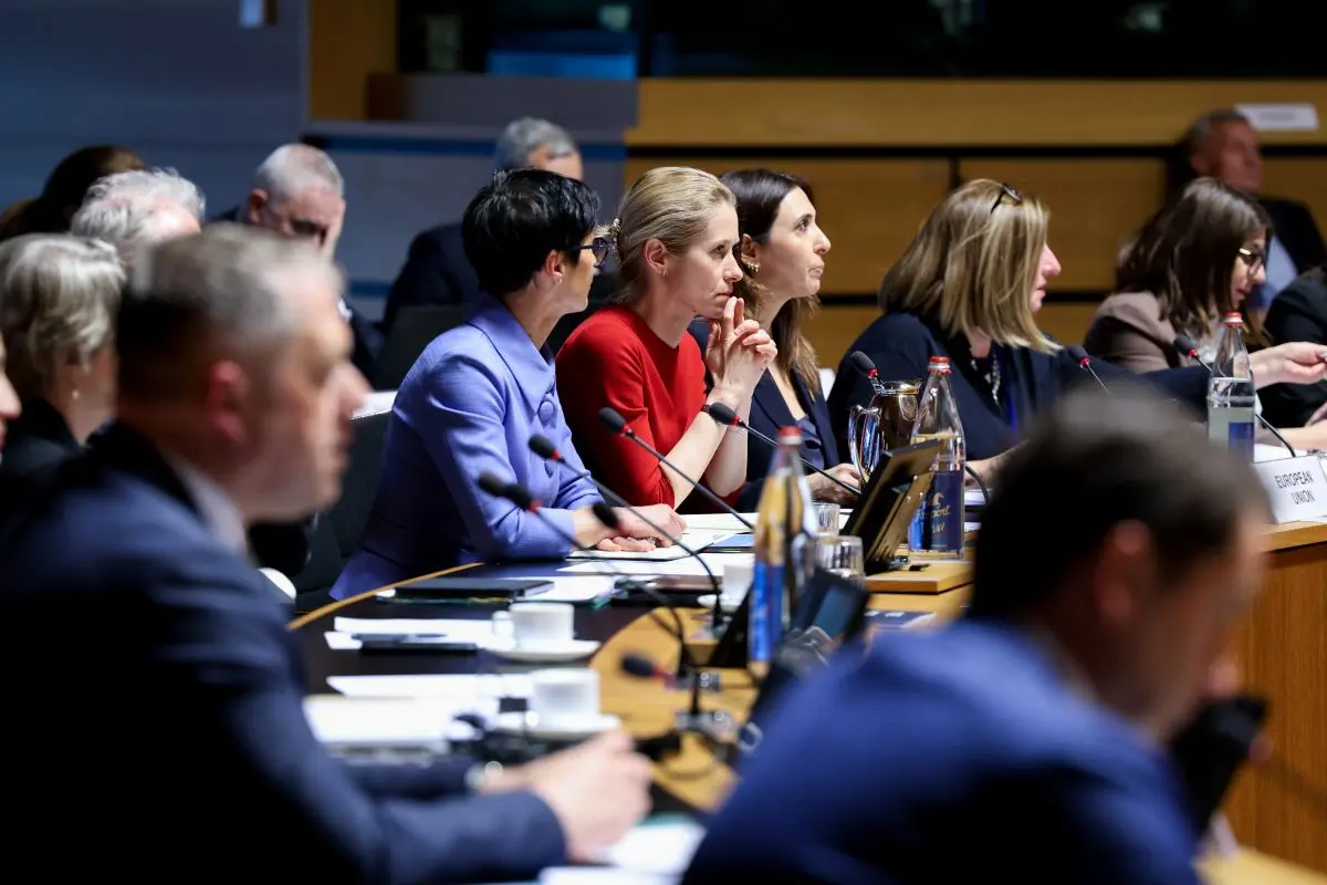 Durante la conferenza intergovernativa con l'Ucraina © Unione europea