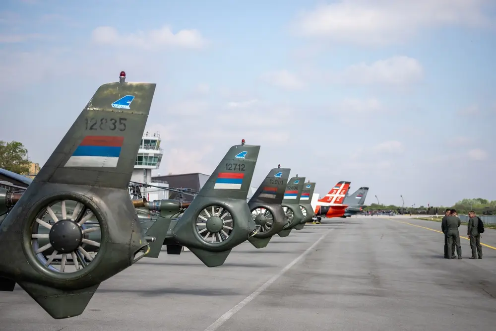 Esercitazione dell'aviazione serba, Batajnica, Serbia © Dario Valjan/Shutterstock