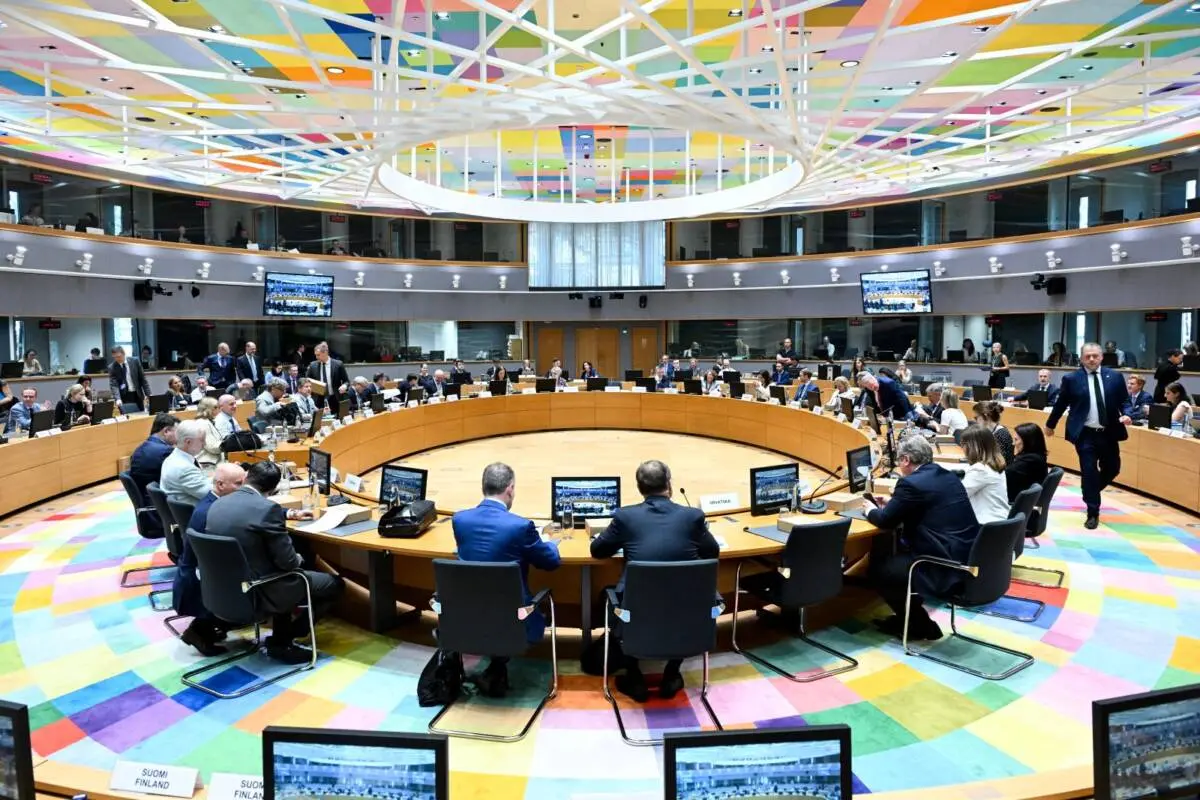 Durante una seduta del Consiglio UE - © Unione europea