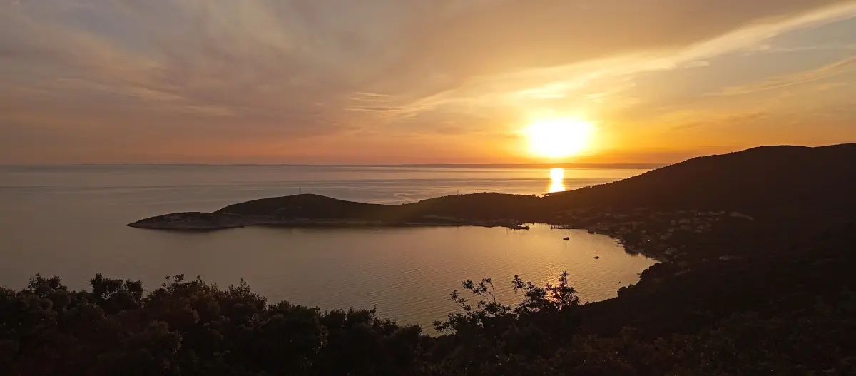 Tramonto a Martinšćica - foto F.Fiori