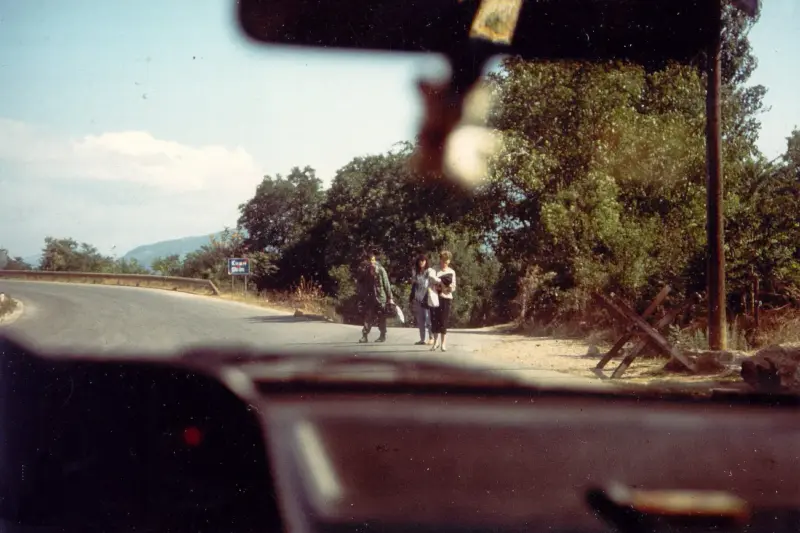 Sulla strada per Knin-Archivio Operazione-Colomba-1993-1995